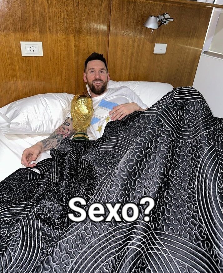 se actualizó el meme de Messi sexo