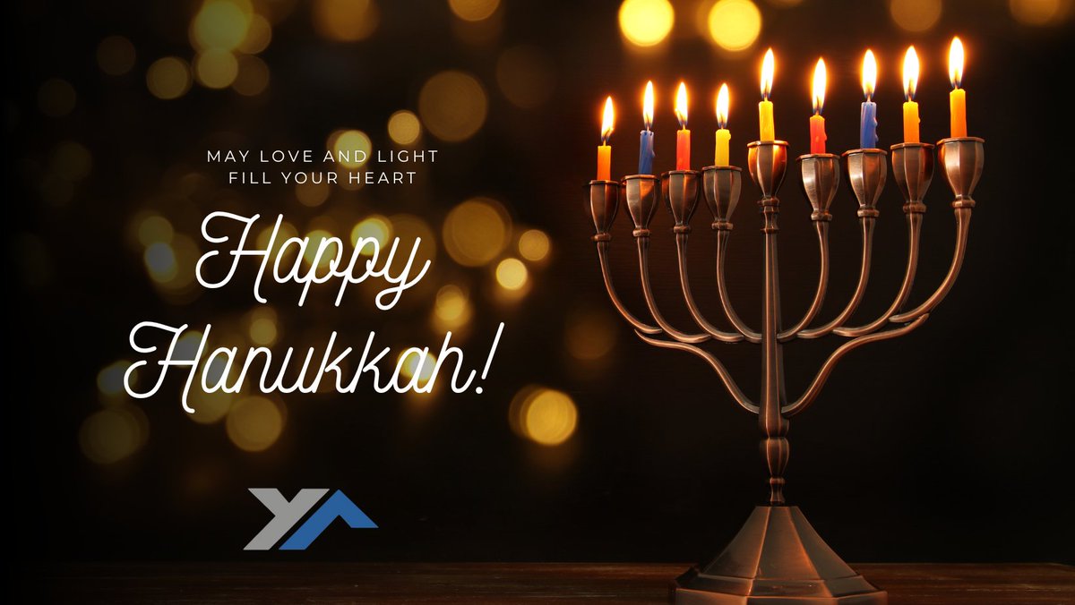 Wishing our friends a Hanukkah filled with beauty, love, and light!
