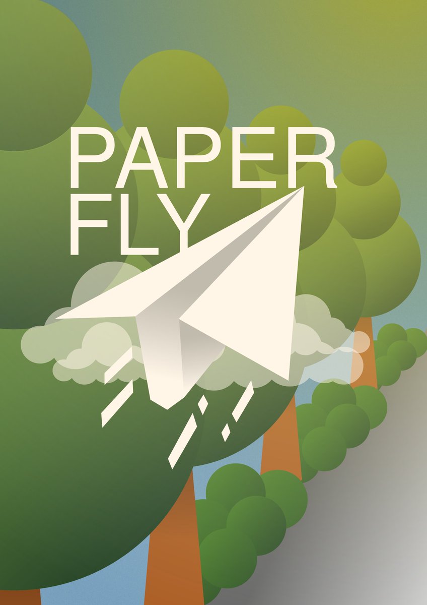 Paper__Fly's tweet photo. paper fly official poster here👀👀 countdown to game release😱😱

#game #gamedevelopment #AdobeIllustrator #flatdesign #gamedesign https://t.co/XfasmmfRz5