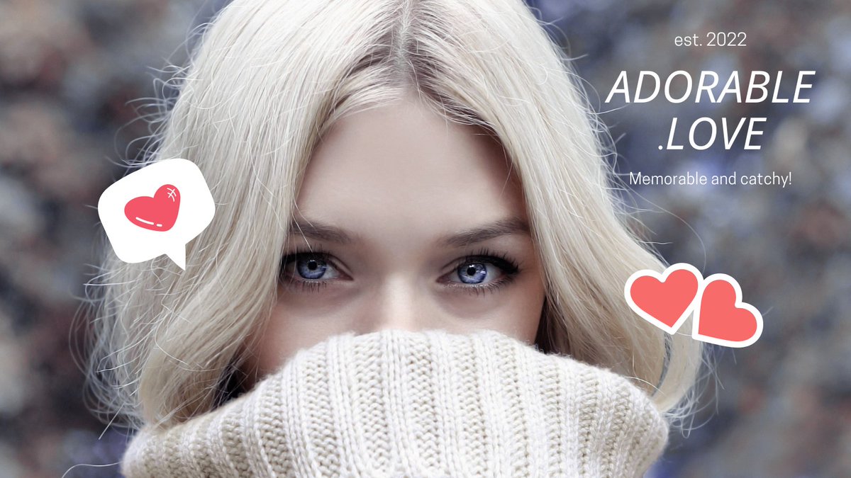 Adorable.love for sale on sedo/dan! 
Memorable and catchy!!
Suitable for starting your new business
For example
baby store
pet shop
pet supply store

#domainsforsale #startup #business #adorable #baby #website #marketing #seo <a href="/sedo/">Sedo</a> <a href="/Undeveloped/">Dan.com - a GoDaddy brand</a> #web3 #brandable