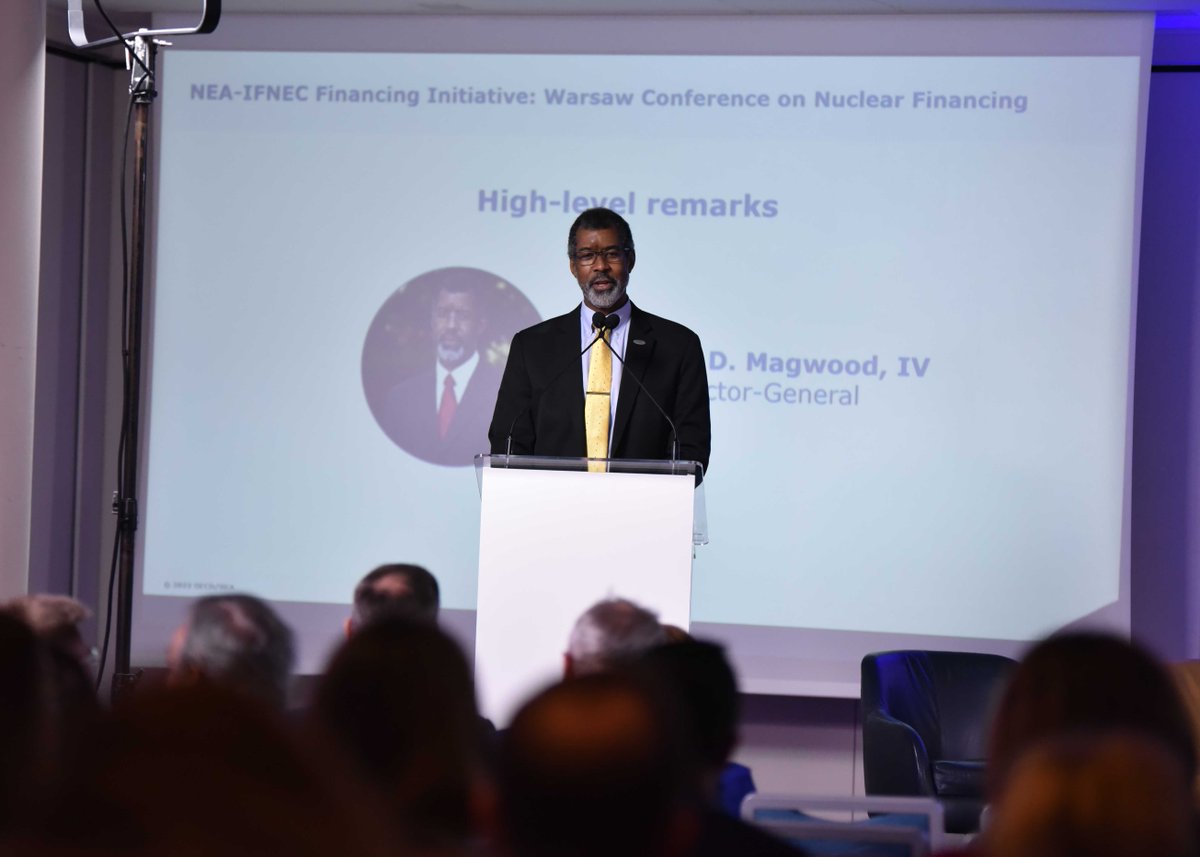 OECD_NEA's tweet photo. On 8 December, @OECD_NEA, @MKiS_GOV_PL & @_IFNEC brought together policy makers, researchers and #nuclear industry representatives for a conference on #NuclearFinancing in Poland, Warsaw ๐ต๐ฑ
Read more โก๏ธ https://t.co/DySCyOBWzy
Watch online โก๏ธ https://t.co/qe2TFcRYnN https://t.co/o91idQTCZe