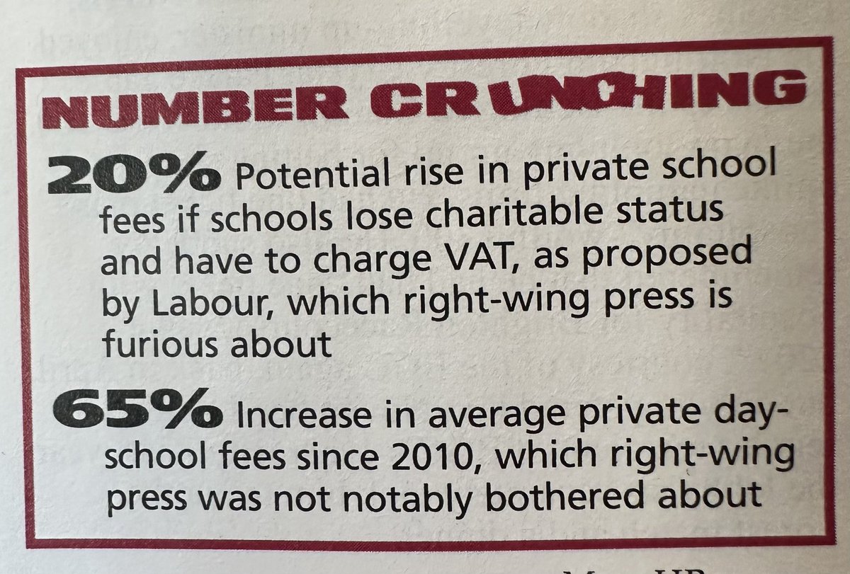 From <a href="/PrivateEyeNews/">Private Eye Magazine</a>                         Do they have a point?         <a href="/DailyMailUK/">Mail+</a> <a href="/campbellclaret/">ALASTAIR CAMPBELL</a> <a href="/educationgovuk/">Department for Education</a> <a href="/michelledonelan/">Rt Hon Michelle Donelan</a> #privateschool #privateeducation #charitablestatus <a href="/Keir_Starmer/">Keir Starmer</a> <a href="/bphillipsonMP/">Bridget Phillipson</a>