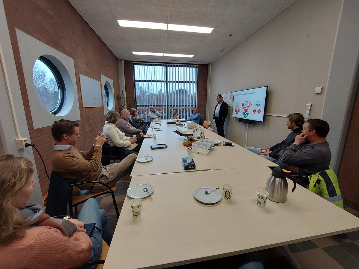 Toelichting op de renovatie van rioolleiding Mierlo (L15) aan DB @wddommel door projectteam en aannemer Kumpen.