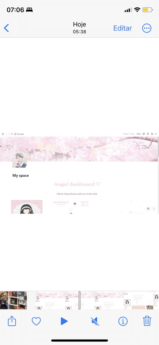 minminpitico's tweet image. ⠀
ᨳ ˖ ݊ Tour pelo meu notion - organização da minha vida pessoal e produtividade ౨ৎ 
⠀