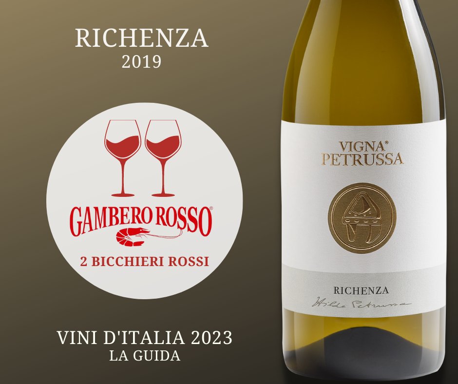 vignapetrussa's tweet photo. Our white blend #Richenza 2019 gets 2 GLASSES by #GamberoRosso 2023 wine guide "Vini d'Italia", new goals, new satisfactions
#VignaPetrussa @ilGamberoRosso @verovinogusto https://t.co/BpKa2S5Avj