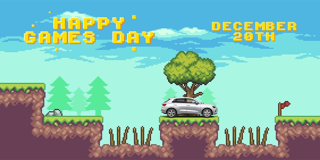 Whether you like board games, card games or video games. December 20 is games day, a day to have fun! 

To enjoy this day to the fullest. Invite your friends over for a carefree day and relax while playing your favorite games! 🎮

 #Audi #GamesDay