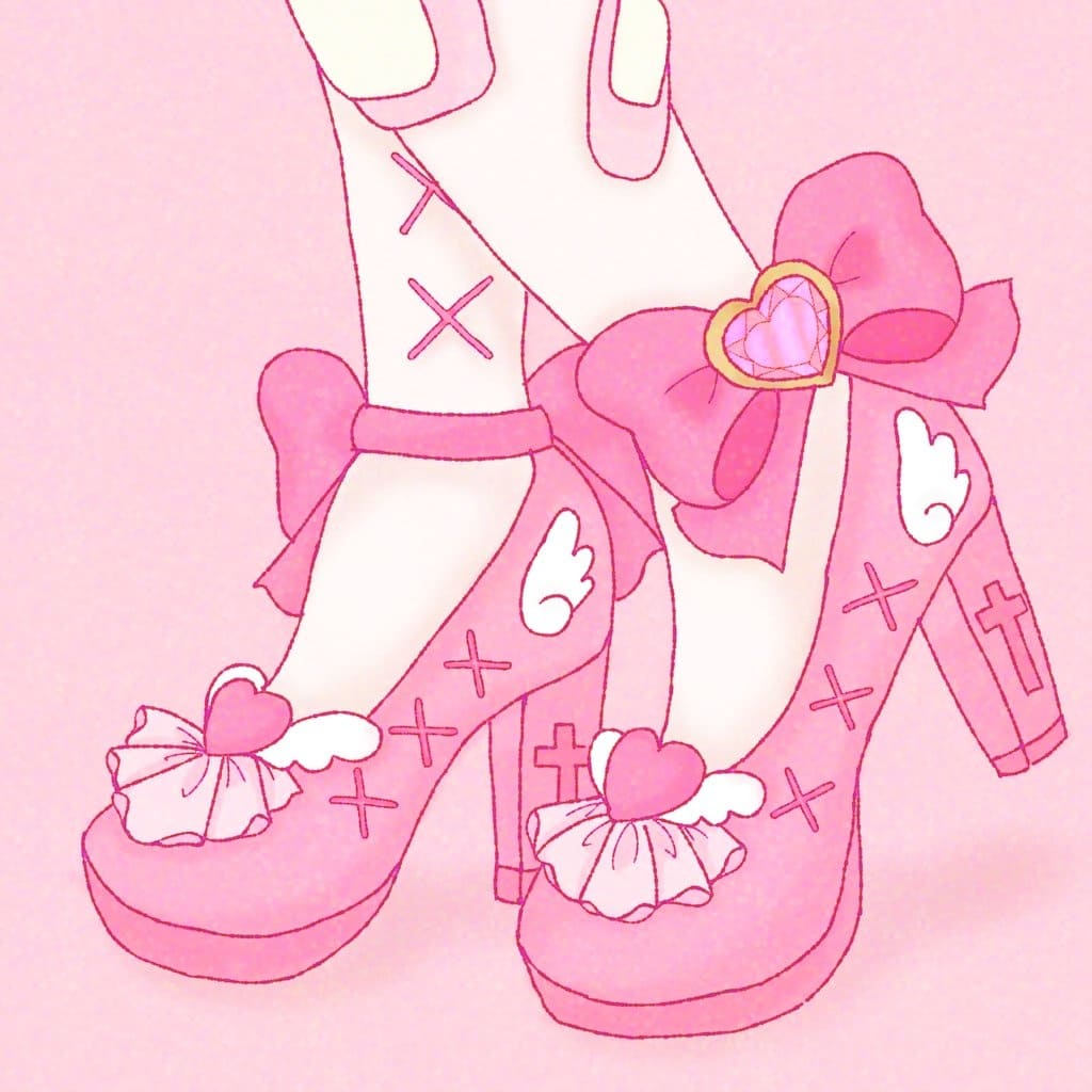 #作品を載せて自分の作品を知ってもらおう
ぴんくの世界を描いてます🎠💕