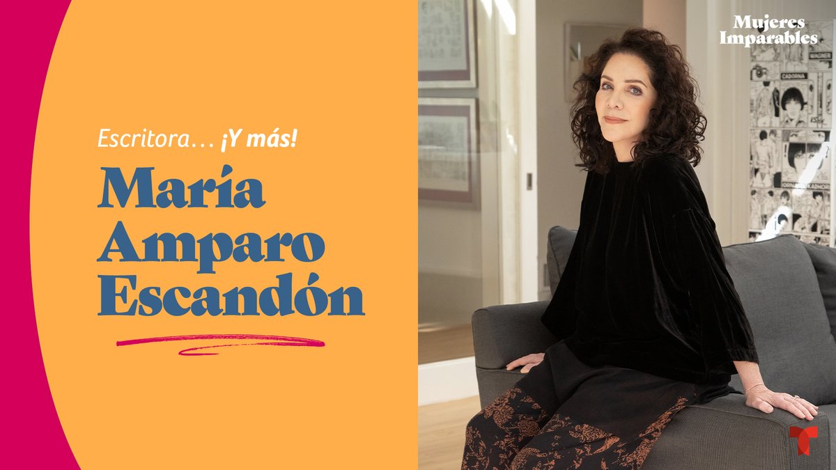 “Tuve el privilegio de tener un mentor que me enseñó a ser escritora, y se lo he agradecido haciendo lo mismo por los demás”. #MariaAmparoEscandon: bit.ly/3BMhgSg 
#MujeresImparables #ElPoderEnTi #quenadatedetenga #juntosimparables <a href="/TelemundoEPET/">Telemundo - El Poder En TI</a> <a href="/Telemundo/">Telemundo</a>