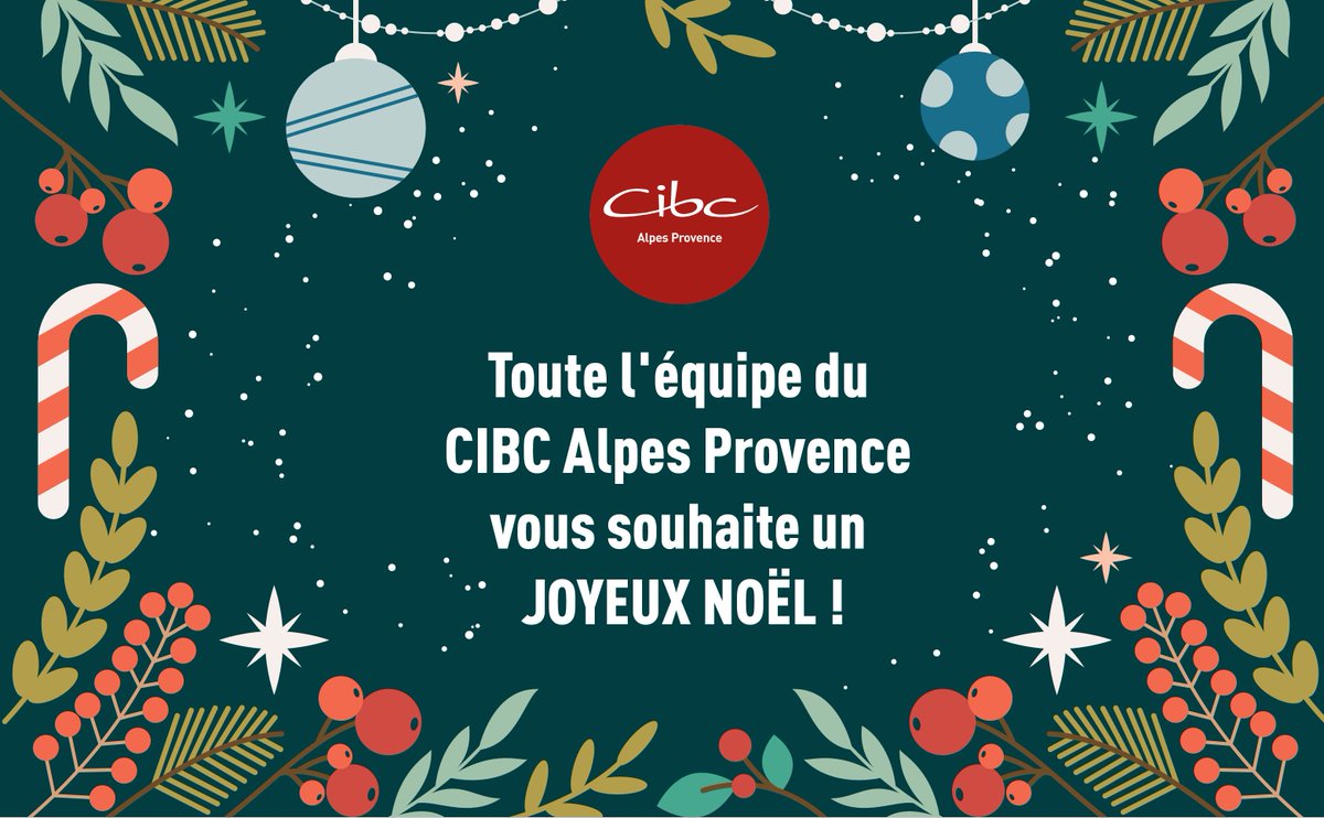 CibcAp's tweet image. [Joyeux Noël🎄🎁] L&apos;équipe du CIBC Alpes Provence vous souhaite de très belles fêtes de fin d&apos;année.
Passez, avec vos proches et vos amis, un Noël plein de joie et de bonheur.
L&apos;équipe du CIBC Alpes Provence