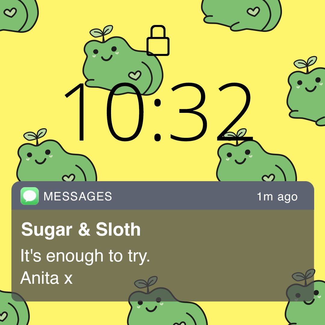 Are we text buddies?
💖 The Happy Text Club is one of the things you make possible by supporting Sugar & Sloth!
🌈 It's free to receive texts, and open to everyone!
To join, send a text saying 'Add Me' to 07984387896
#cutememes #anxietystrategies