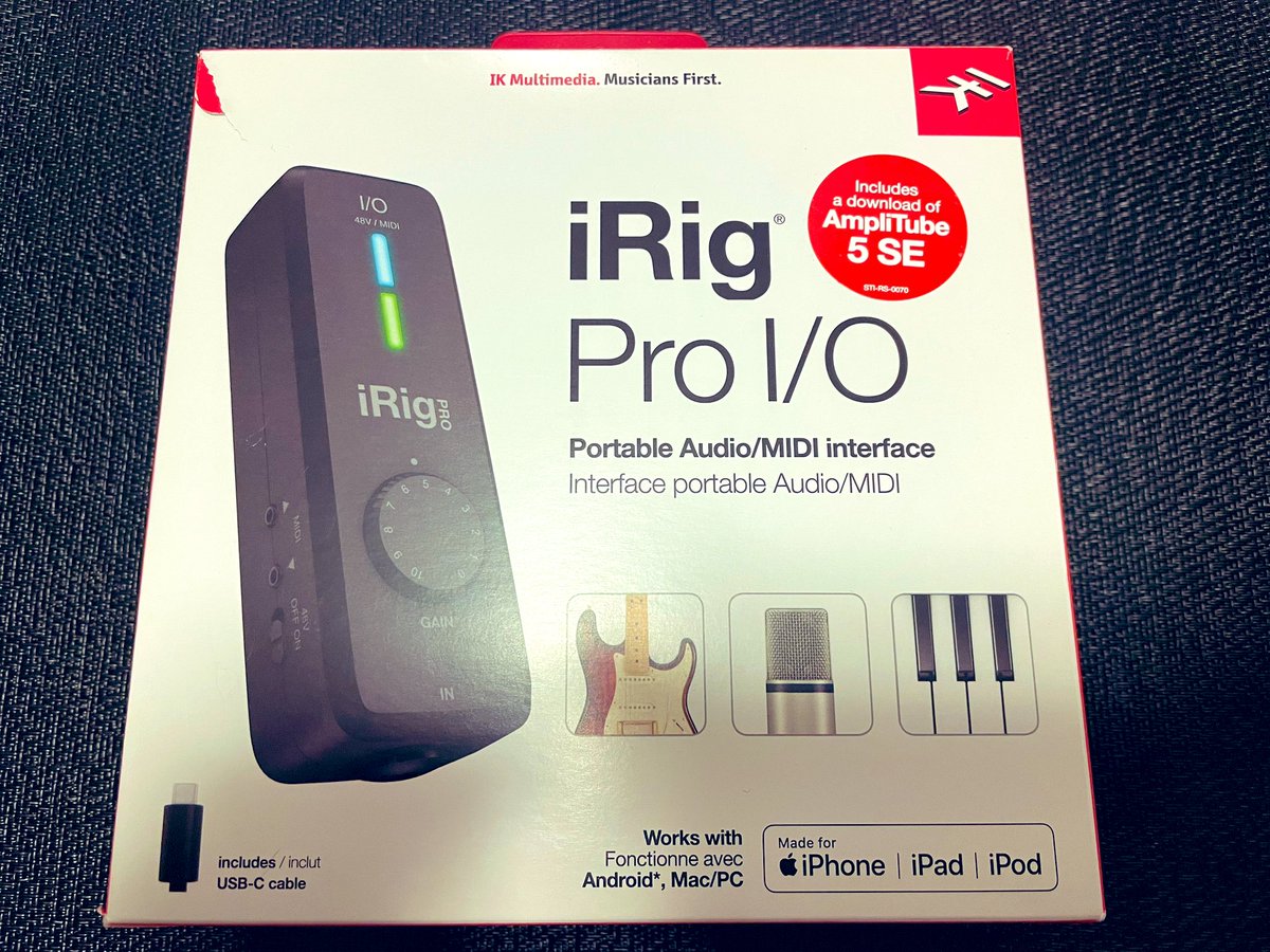 hirokitanaka99's tweet photo. 今週の後半も引き続きレコーディング予定。
今回の曲からは新機材を持っての録音。
コンデンサーマイクにBluebird SL
インターフェースにiRig Pro I/O
新しい機材を接続した時のワクワク感はたまらない!!
#BluebirdSL
#iRigPro
#新曲
#レコーディング https://t.co/0qBYZvrs6K