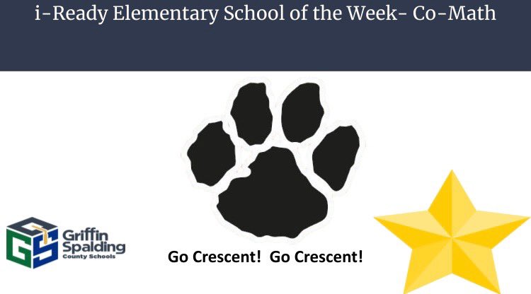 JoseyDashia's tweet photo. Welcome to the Showdown!! @CrescentElement and @ATKBears have tied for the honor of being named i-Ready Elementary Math Schools of the week!! So proud of you all!! #ClosingGaps #MTSSInterventions @CynthiaSJewell @DrAudreyGreer https://t.co/jJnjR1Lsui