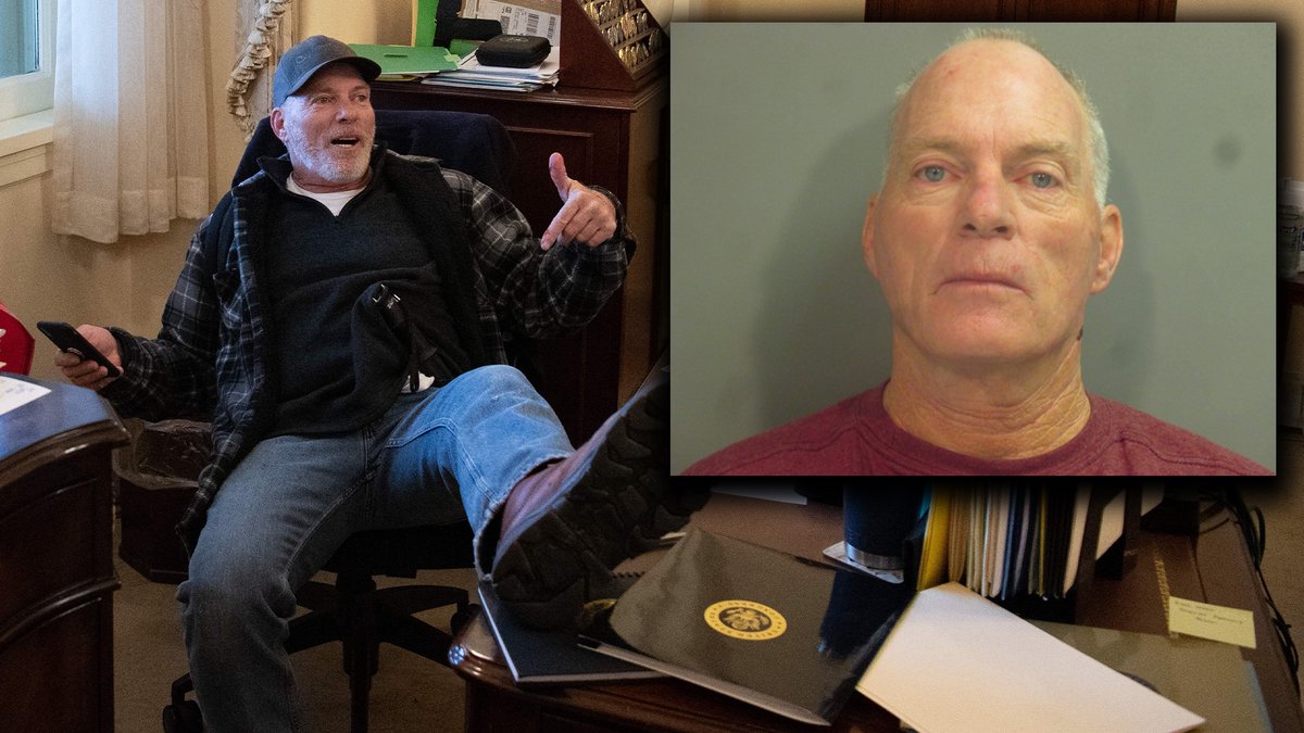 Feds to recommend this question be included during jury selection process in Jan 6 trial of Bigo Barnett

"Have you ever seen a photograph or read a news article about a man accused of putting his feet on Nancy Pelosi desk or stealing an envelope from it? If so from what source?"