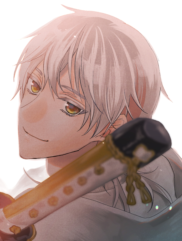 鶴丸国永(刀剣乱舞) 「鶴さん 」|はにゃのイラスト