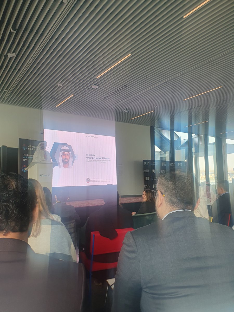 elgibreen's tweet photo. It was a pleasure to attend the AI Cures • MENASA 2022 Conference and having the honor to meet leading researchers and experts in the field of AI &amp; health. https://t.co/PMqjlR68Oh