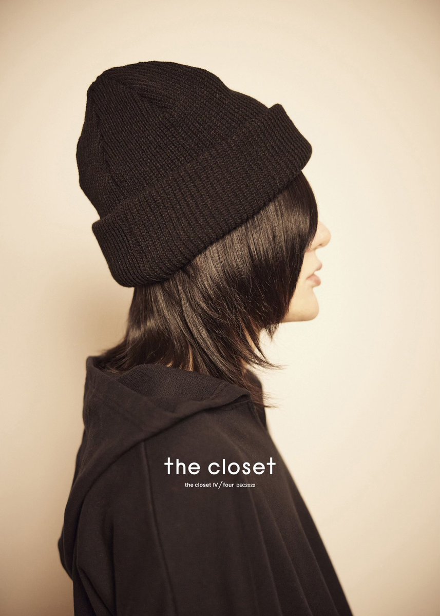 the closet “the closet” ニットプルオーバー&ニット帽 売り出し