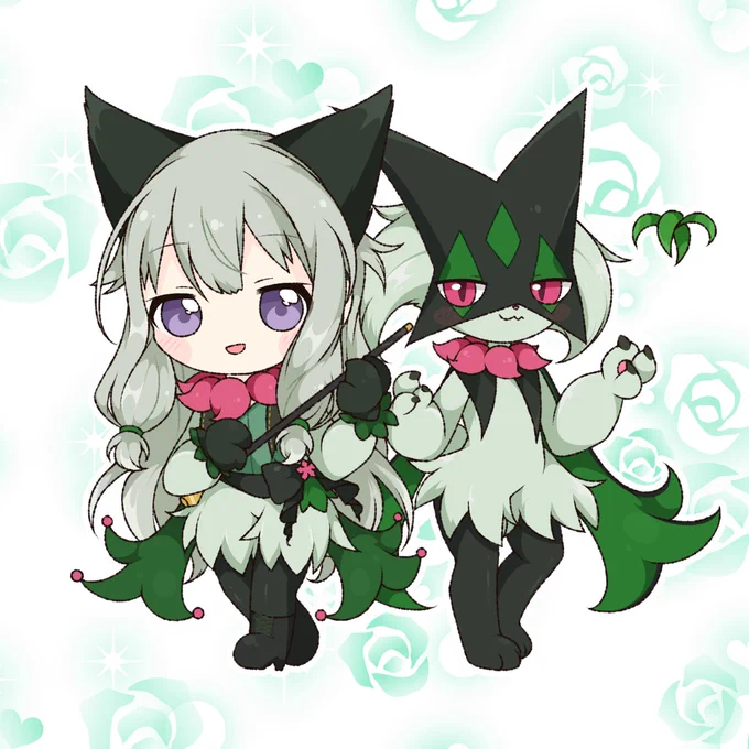 プロセカ×ポケモン!寧々とマスカーニャ 