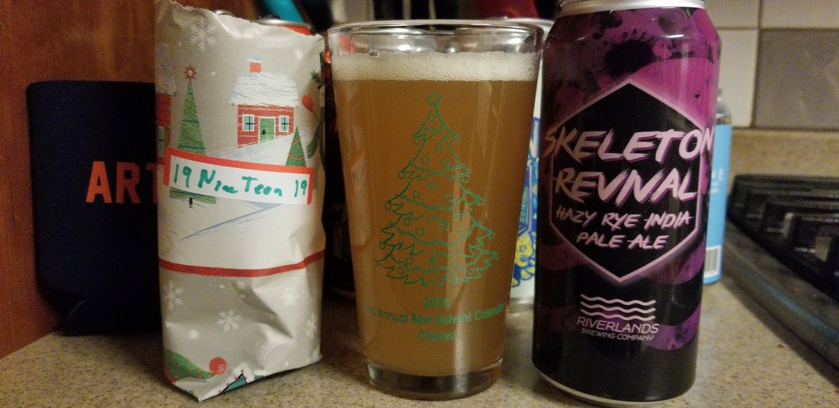 artwoz's tweet photo. 2022 BeerVent Calendar Day 19 @RiverlandsBrew
#Beer #AdventCalendar #BeerAdventCalendar #BeerVent
#RiverlandsBrew #Day19 https://t.co/YmXZ0KLxz7