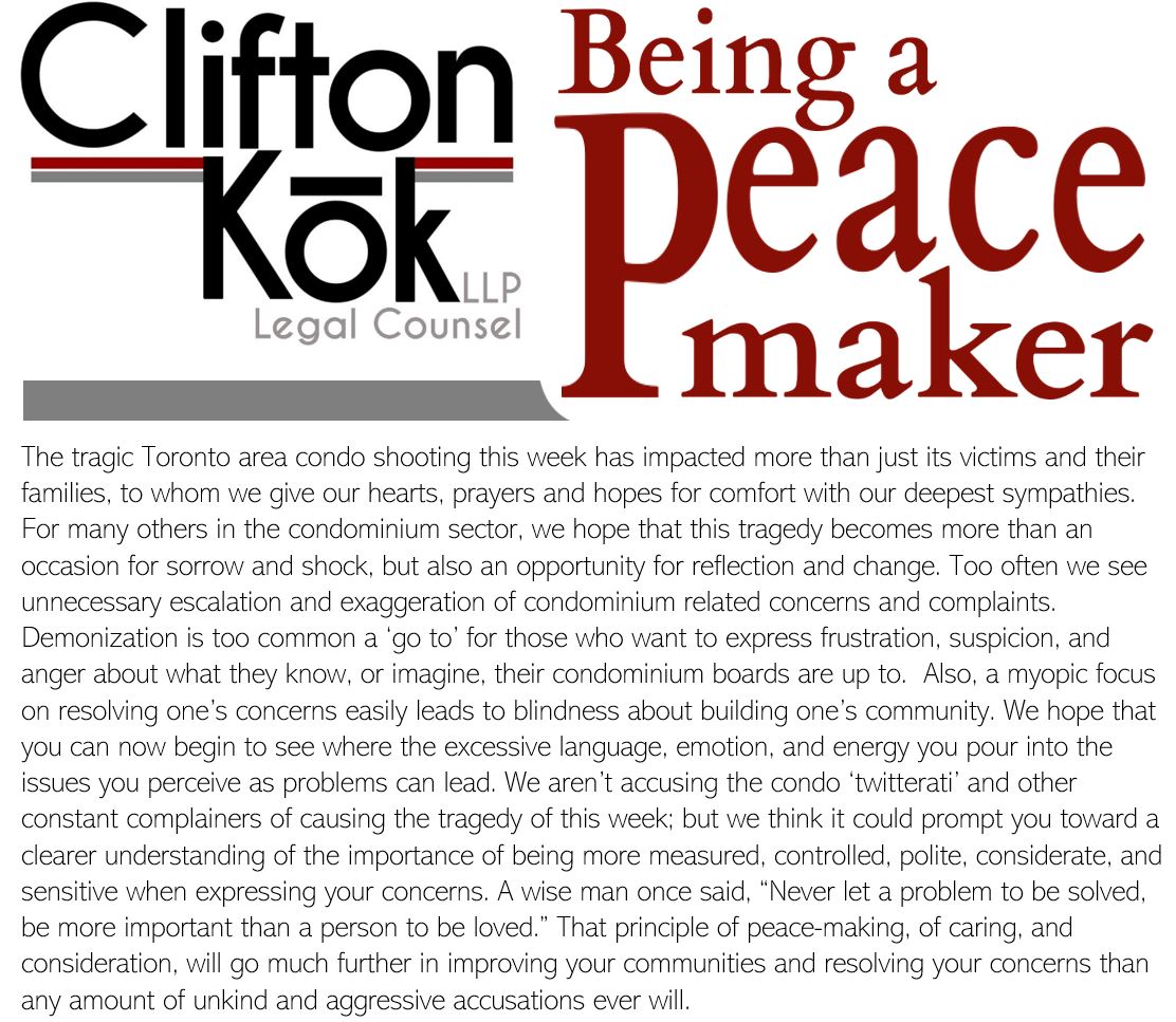 CliftonKokLLP's tweet photo. To the families and friends of victims of this week's #condoshooting, we offer our sincere condolences and pray that the peace of this sacred season brings comfort to all. https://t.co/AigqE3HxMK