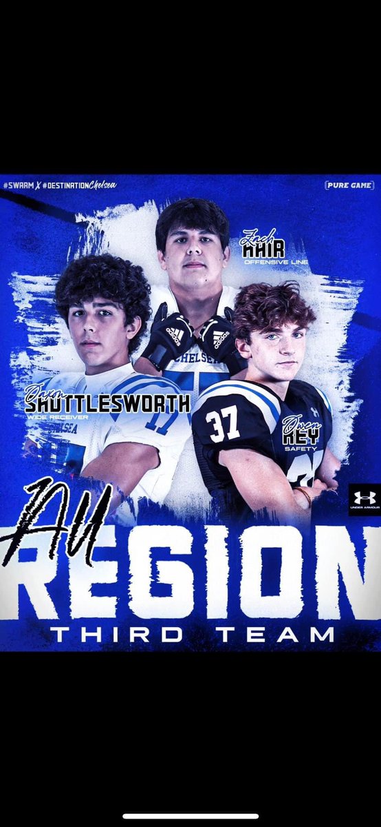 RecruitTheC's tweet photo. Congratulations to our @ChelseaHornets who made the All-Region Team @EmersonRussell7 @walkdubs @Chrismcn25 @codyfort7 @JohnMSeymourV @JaxonShuttlesw1 @ZachHair_ @OwenKey6 very much well deserved! #RecruitTheHive #ChelseaStrong #280ball https://t.co/wWGUQWqUo2