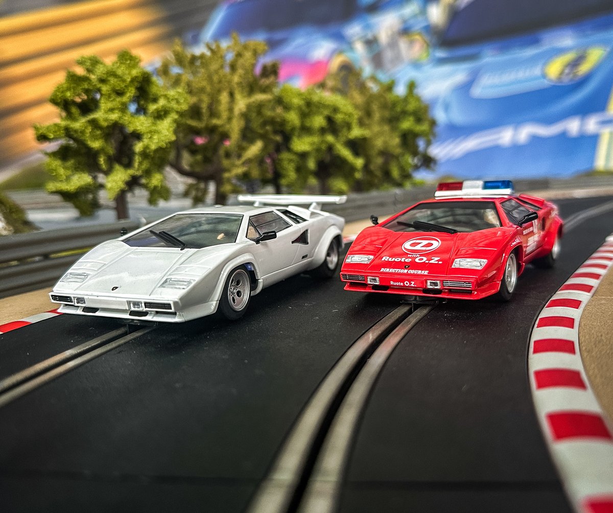 Which are you taking home… the road-going Lamborghini Countach or the safety car variant destined for the track? 🤔
