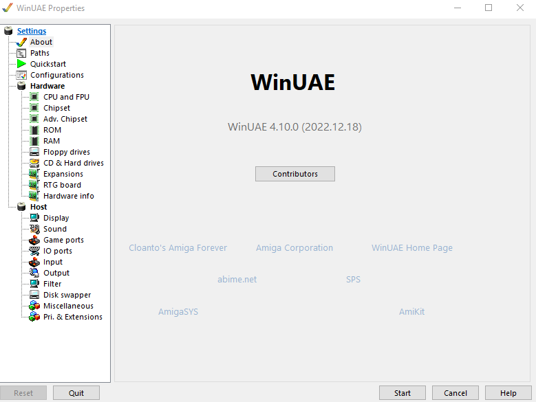 CommodoreSpain's tweet photo. Actualización del emulador Winuae 4.10.0 (18.12.2022) 
Como siempre nuevas mejoras, entre ellas:  Las configuraciones no expandidas basadas en 68000 (con expansión RAM ahora tienen una precisión de ciclo del 100% https://t.co/aQKVxVXzvn #amiga #winuae #commodore #emulación https://t.co/4kCaI45SOb