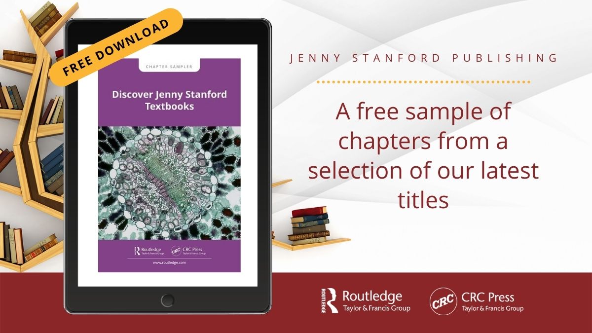 Request our free chapter sampler which includes new titles from Jenny Stanford. It contains 6 chapters from a range of biology and medicine textbooks.

Try before you buy. Read the sample and request an inspection copy of your favourite.

bddy.me/3hDLgJ0
