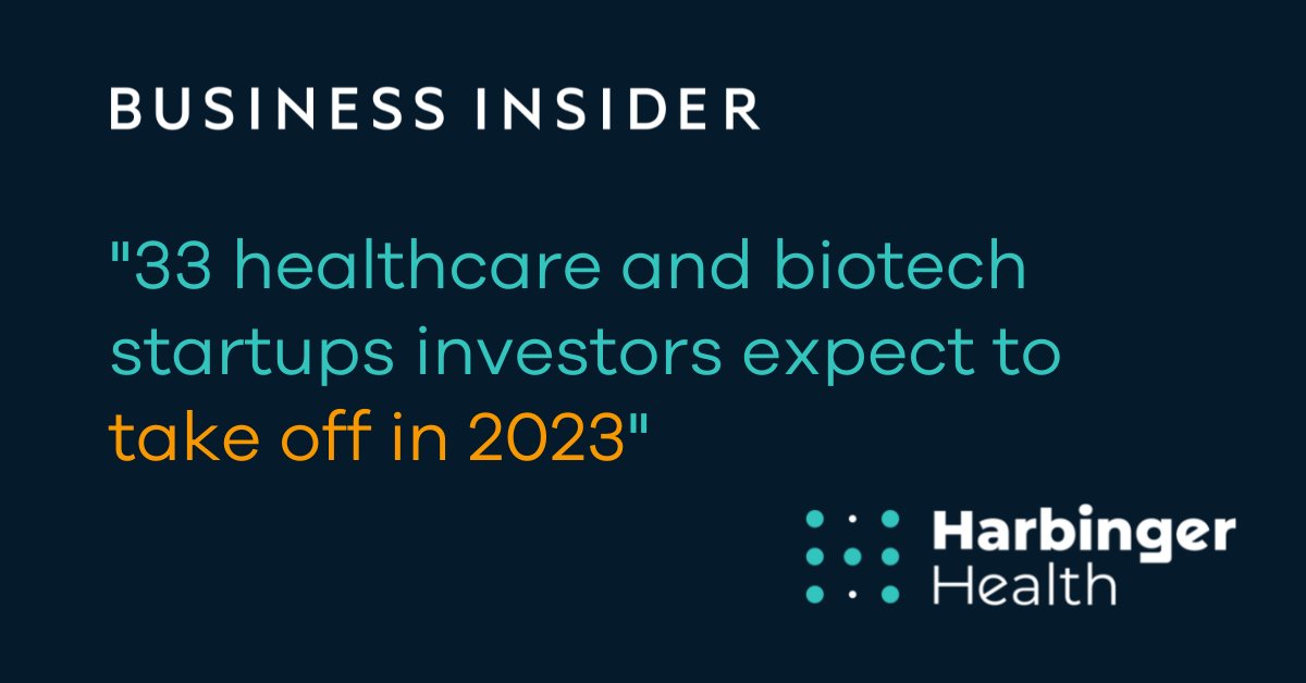 HarbingerHlth's tweet photo. We’re thrilled to be named a startup expected to take off by @BusinessInsider for our platform’s “unique insights into the biological origins of cancer, which have broad-reaching implications." Article: https://t.co/rzkF4aCnZD #CancerResearch #biotech #FlagshipFounded https://t.co/nkGUELFUyf