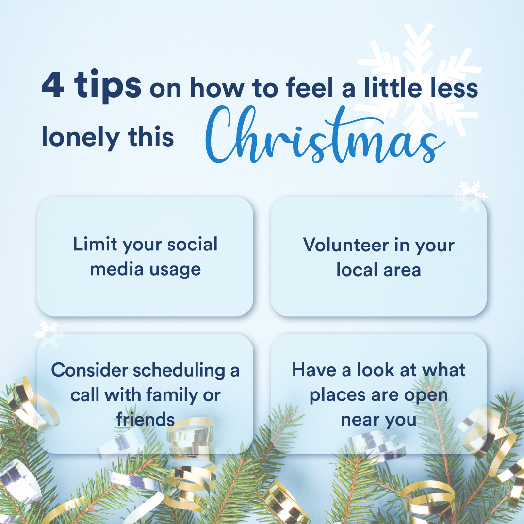 You're not alone 💙

No one should feel alone at Christmas, which is why we wanted to share these helpful organisations and tips for anyone who needs them 🥰