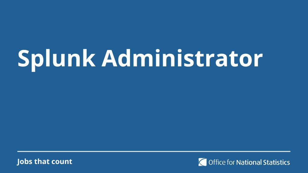 ONSrecruitment's tweet photo. 💼 Splunk Administrator
💰 Salary: £39,200 - £47,400
📍 Location: Newport, London, Titchfield (Fareham), Manchester, Edinburgh, Darlington
📆 Closing date: 5th January 2023
👉 Apply here: ID - https://t.co/7qqfsqohTj
#ONSjobs #TechCareers #DigitalCareers #JobsThatCount https://t.co/ORCYMprgnj