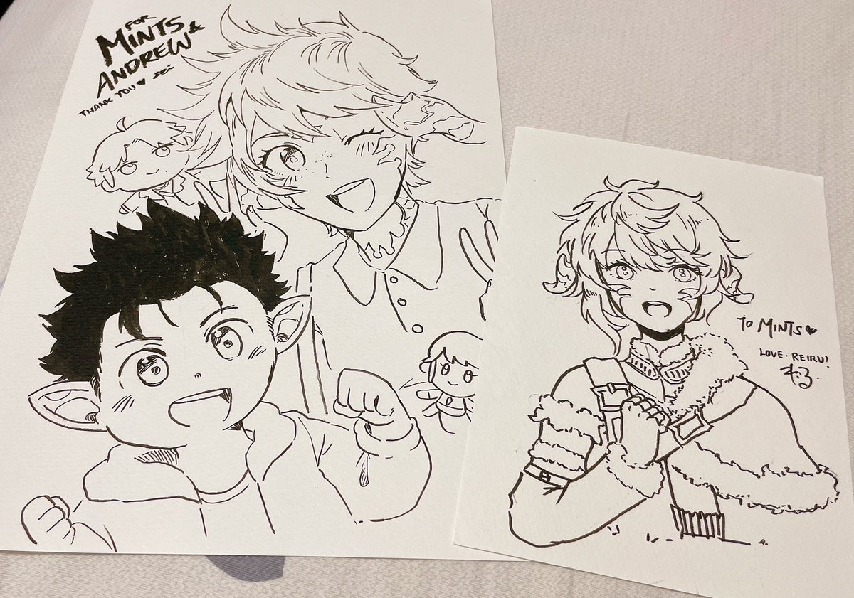 WAAHHH THANKU @banana_qote and @ff14_alphi FOR THE LEDACHAN AND VENKUNS!!!!!! 😭🙏 