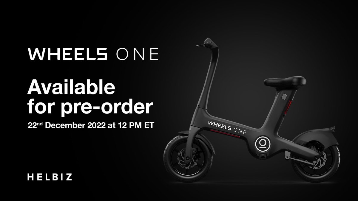 palella's tweet photo. #WheelsOne available for pre-order! We have focused our business on rental #micromobility to help create the sustainable future we require; by opening up @wheelsbyhelbizโ fantastic device to personal ownership, we are taking the next step at that future.
https://t.co/TeuiX5Ep3T https://t.co/H6gWIdG2MJ