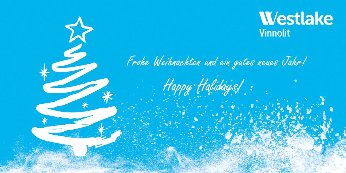 Merry Christmas from Westlake Vinnolit! A big THANK YOU to all our business partners, media contacts and interlocutors in associations and politics!
Above all, however, we hope for a more peaceful New Year 2023 - for everybody!