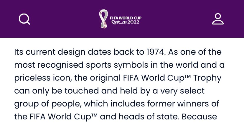 <a href="/AndreOstgaard/">André 'Noruega' Østgaard</a> <a href="/MagnusBarstad/">MagnusBarstad</a> Legg også til at Fifa bryter alle sine egne regler når det kommer til seremoni og troféhåndtering. Ifølge FIFAs egne regler er det kun tidligere vinnere og statsoverhoder som får berøre trofeet. Når det gjelder bekledning ved troféutdelingen brøt den kappa alle regler.