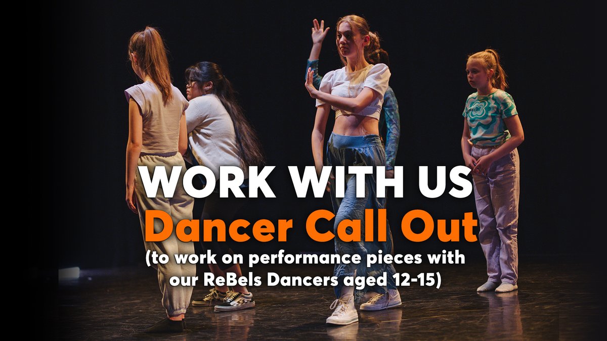 We're looking for 4-6 dancers to co-create &amp; perform trios with our younger ReBels Dancers

You can be a dancer in any style aged 17+. In training or recent graduates are all welcome. 

Full details of pay, dates &amp; how to apply 👉 barbicantheatre.co.uk/jobs-opportuni… 

#DanceJobs #ArtsJobs