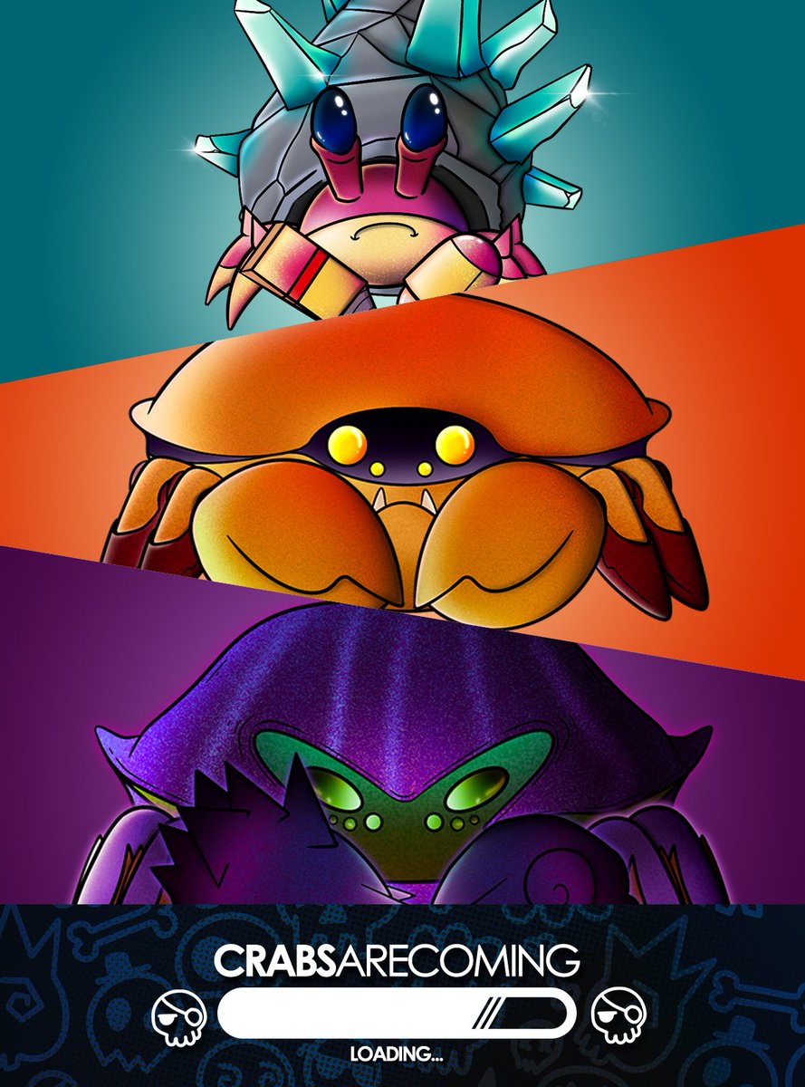 CroskullNFT's tweet image. Seasonal pets S3 are coming and they have never been more different ❤️‍🔥

733 Baby Crabs 👶
733 Adult Crabs 🦀
734 Cyborg Crabs 🤖

What's your favourite?

#Croskull #NFTs #NFT