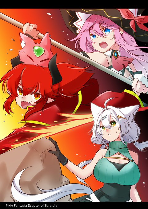 【PFSOZ】交戦【欺瞞の悪魔】 | 笠木(千凰) #pixiv https://t.co/av3vfVO6mw 
ぶっちゃけこれはFA。時間軸?知らん!! 