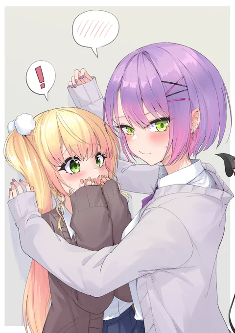 ねねトワ壁ドン(妄想)#ねねアルバム  #TOWART 