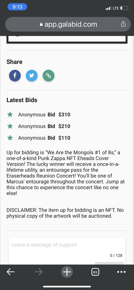 ulanxGGL's tweet photo. 2 hours to go! Punk Zappa NFT auction to include entourage pass sa Eheads concert! The most unique way to experience the concert, guys! https://t.co/mA201Em4jw @PunkZappaNft https://t.co/H5Va67rYPi