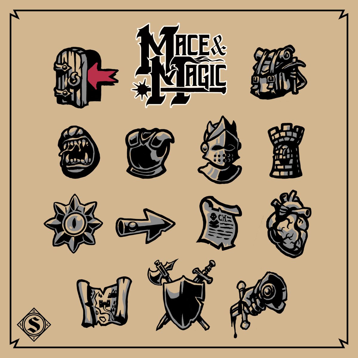 In the latest version of Sound Realms, you will find these fantastic icons crafted by the always fantastic Sam D. Larsson. Let us know what you think and stay tuned for more updates!
#TTRPGs #RPG #OSR #oldschoolrpg #DnD