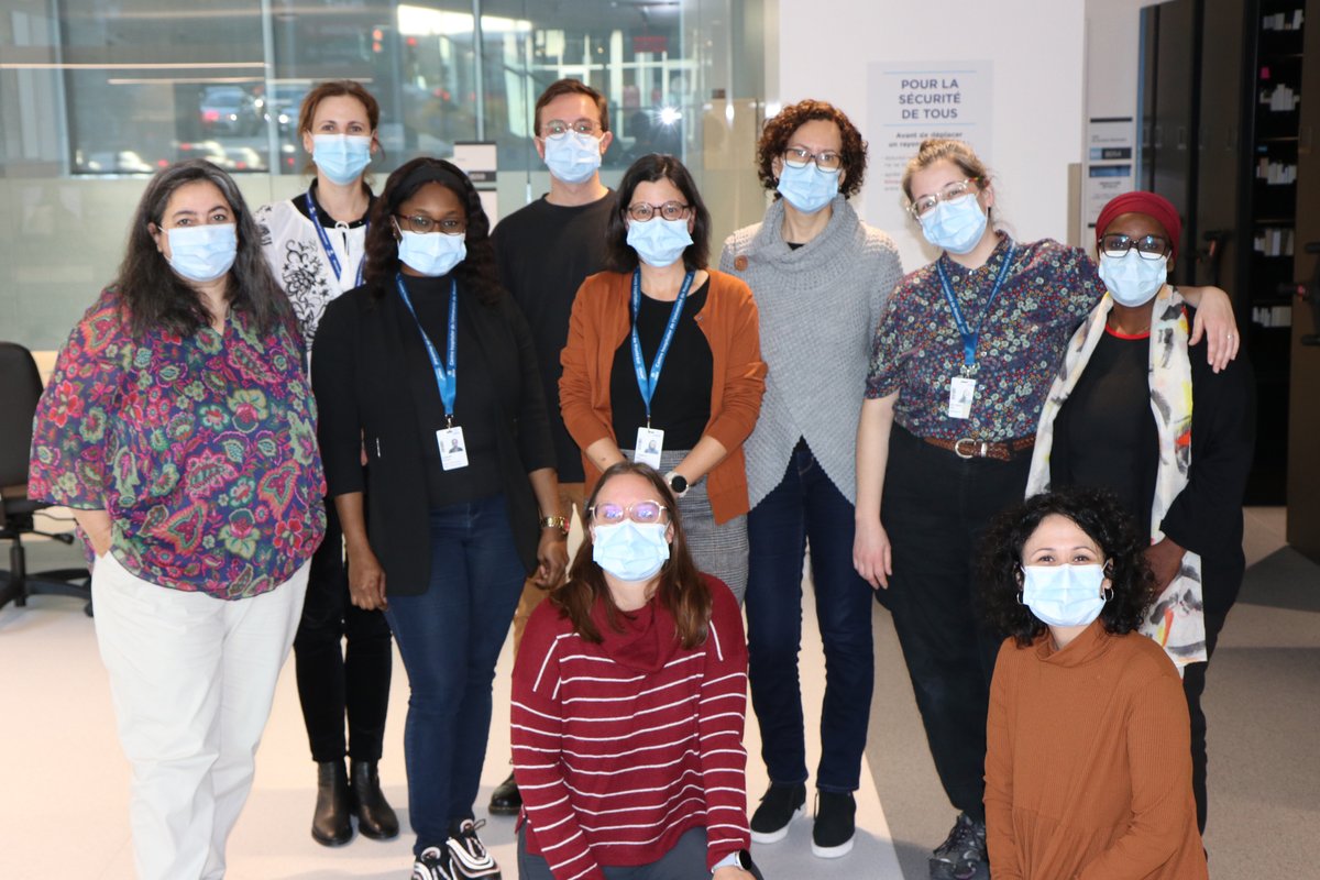 BiblioCHUM's tweet photo. La bibliothèque est à la recherche d’un·e technicien·ne en documentation pour s’occuper, entre autres, des services aux patient·e·s et des projets.
Venez travailler avec notre super équipe!
#techdoc #medicallibrary #bibliothequemedicale
https://t.co/ZctktJMPMh https://t.co/PfciZFrMEY