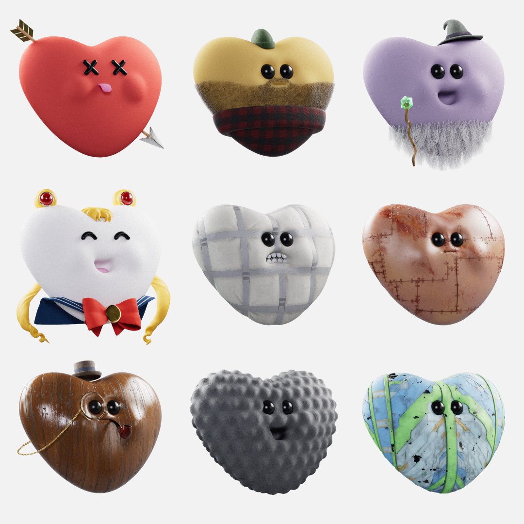 Finally getting some time to work on these! The last round in the collection is coming soon.

In the meantime, check out the latest Hearties from Round 10.