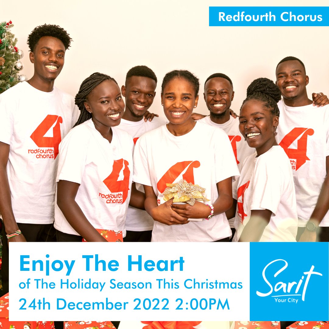 Let's make some magic together this Christmas Eve. We will be live at @Sarit from 2pm.

#RedfourthChorus
#VoicesFree
#Back4Good