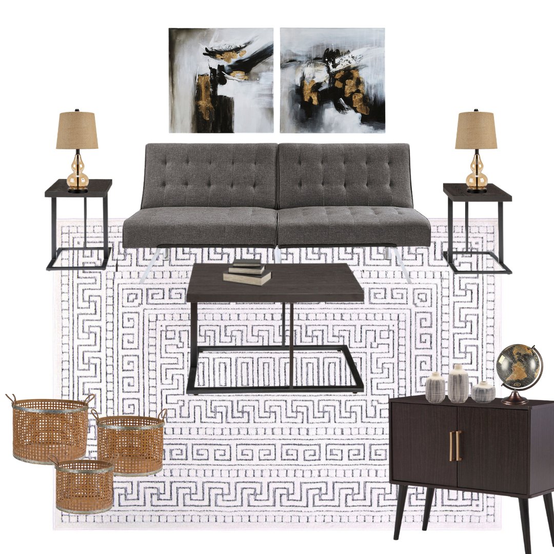which living room do you prefer? light &amp; airy OR cozy &amp; modern.