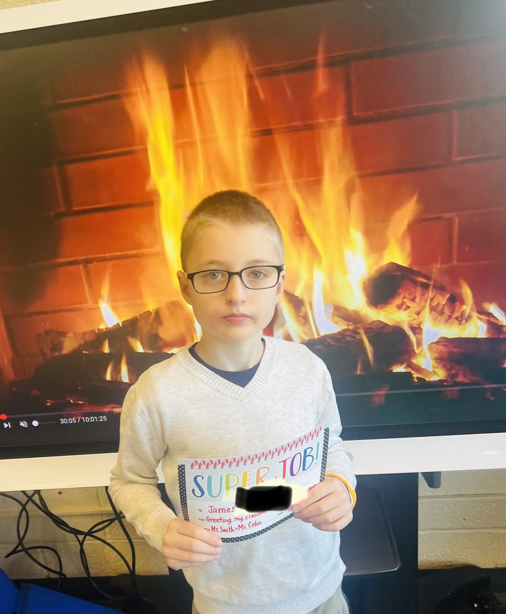 QRS_Smith's tweet photo. Congratulations to you! You have done an excellent job making new friends here at Quaker Ridge and greeting others! #caughtbeinggood #qrspride @QRCohn https://t.co/1q53OariYQ
