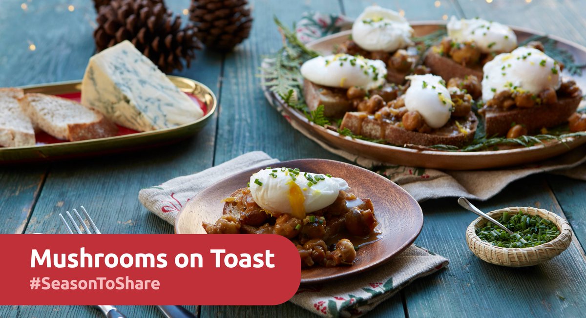 Looking for a tasty side dish ahead of the holidays? Start cooking with <a href="/chefmattbasile/">chef matt basile</a> Mushrooms on Toast. #SeasonToShare