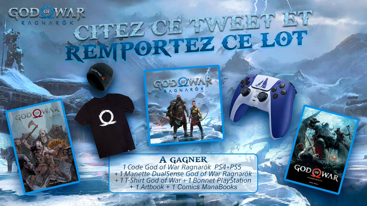 PlayStationFR's tweet photo. Comment vous sauveriez la planète du Ragnarök ? Citez ce tweet en racontant votre solution face au Ragnarök pour tenter de remporter ce lot. https://t.co/gm5BVykalV