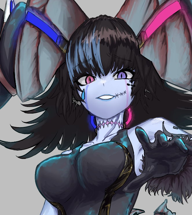 「#電脳深界N 創作キャラデザ 」|Ｎ　(・〜・）のイラスト