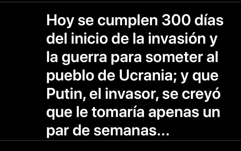 Hoy se cumplen 300 días