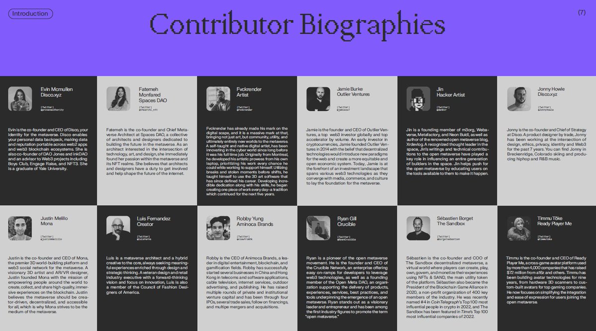 Lighthouse Meta Labs (@lighthouse_meta) on Twitter photo A big thanks to co-authors <a href="/nansen_ai/">Nansen 🧭</a>, <a href="/WhiteStarCap/">White Star Capital</a>, & <a href="/SGDLinnovation/">SGDL Innovation SA</a> & contributors <a href="/provenauthority/">evin</a>, <a href="/Thearchi_nft/">Fatemeh Monfared</a>, <a href="/fvckrender/">FVCKRENDER</a>, <a href="/jamie247/">JB</a>, <a href="/dankvr/">jin</a>, <a href="/JonnyHowle/">Jonny</a>, <a href="/justinmmelillo/">Justin Melillo ᯅ MONA</a>, <a href="/luisfern5/">luisfern5</a>, <a href="/viewfromhk/">Robby Yung ⦿⦿⦿</a>, <a href="/RyanCrucible/">r y a n 💭</a>, <a href="/borgetsebastien/">Sebastien 🏞</a>, <a href="/timmutoke/">Timmu Tõke</a> for bringing this to life. A big thanks to co-authors <a href="/nansen_ai/">Nansen 🧭</a>, <a href="/WhiteStarCap/">White Star Capital</a>, & <a href="/SGDLinnovation/">SGDL Innovation SA</a> & contributors <a href="/provenauthority/">evin</a>, <a href="/Thearchi_nft/">Fatemeh Monfared</a>, <a href="/fvckrender/">FVCKRENDER</a>, <a href="/jamie247/">JB</a>, <a href="/dankvr/">jin</a>, <a href="/JonnyHowle/">Jonny</a>, <a href="/justinmmelillo/">Justin Melillo ᯅ MONA</a>, <a href="/luisfern5/">luisfern5</a>, <a href="/viewfromhk/">Robby Yung ⦿⦿⦿</a>, <a href="/RyanCrucible/">r y a n 💭</a>, <a href="/borgetsebastien/">Sebastien 🏞</a>, <a href="/timmutoke/">Timmu Tõke</a> for bringing this to life.